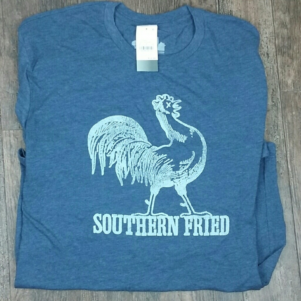 MEN'S Graphic T-shirt. Blue. Size Large NWT